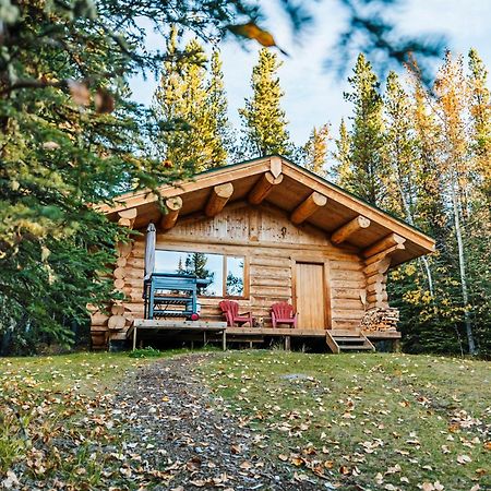 Rocky Mountain Escape Dome & Log Cabin Rentals - Rock Lake Rock Lake Lodge Provincial Park Exterior foto