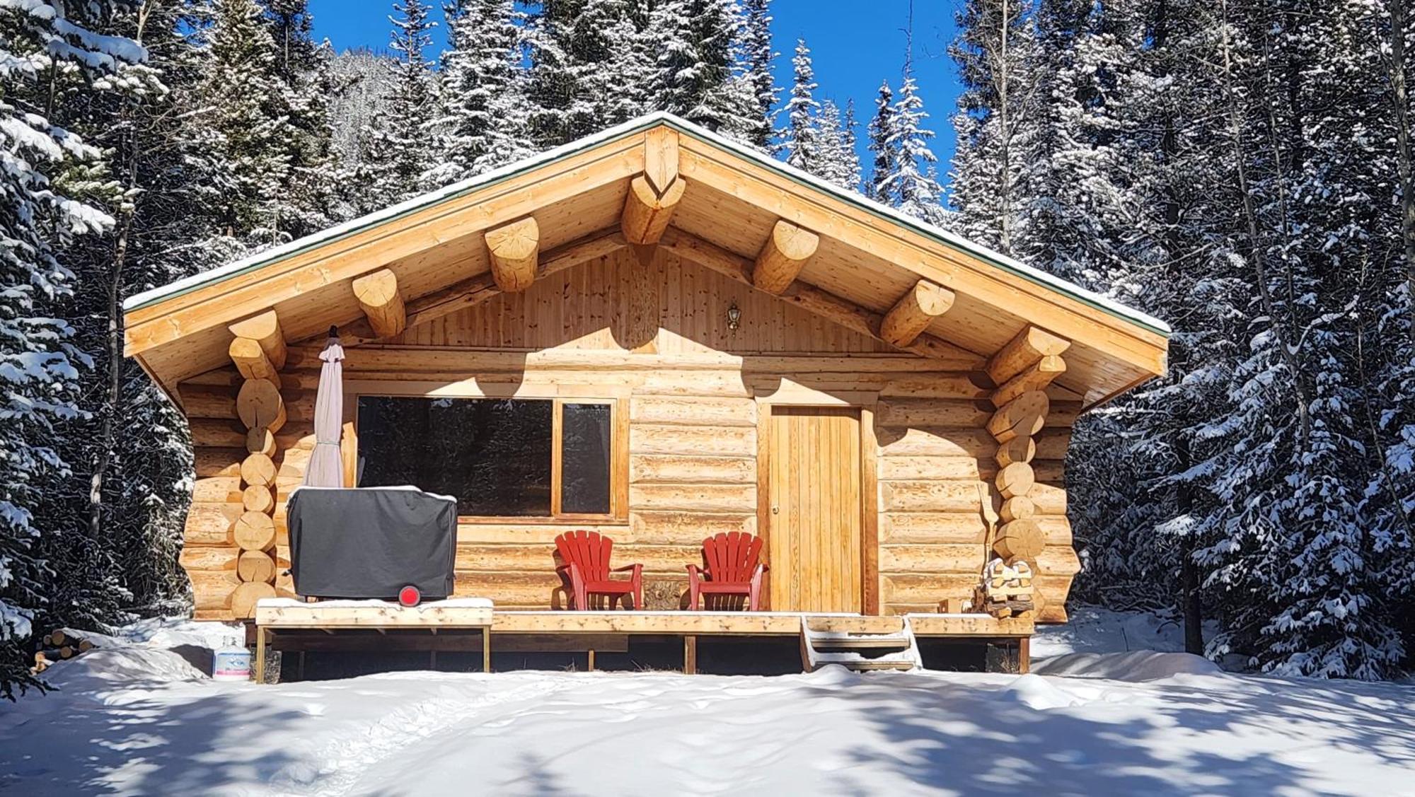 Rocky Mountain Escape Dome & Log Cabin Rentals - Rock Lake Rock Lake Lodge Provincial Park Exterior foto